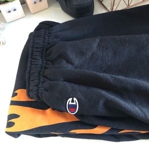 Kylie Jenner Flame sweatpants